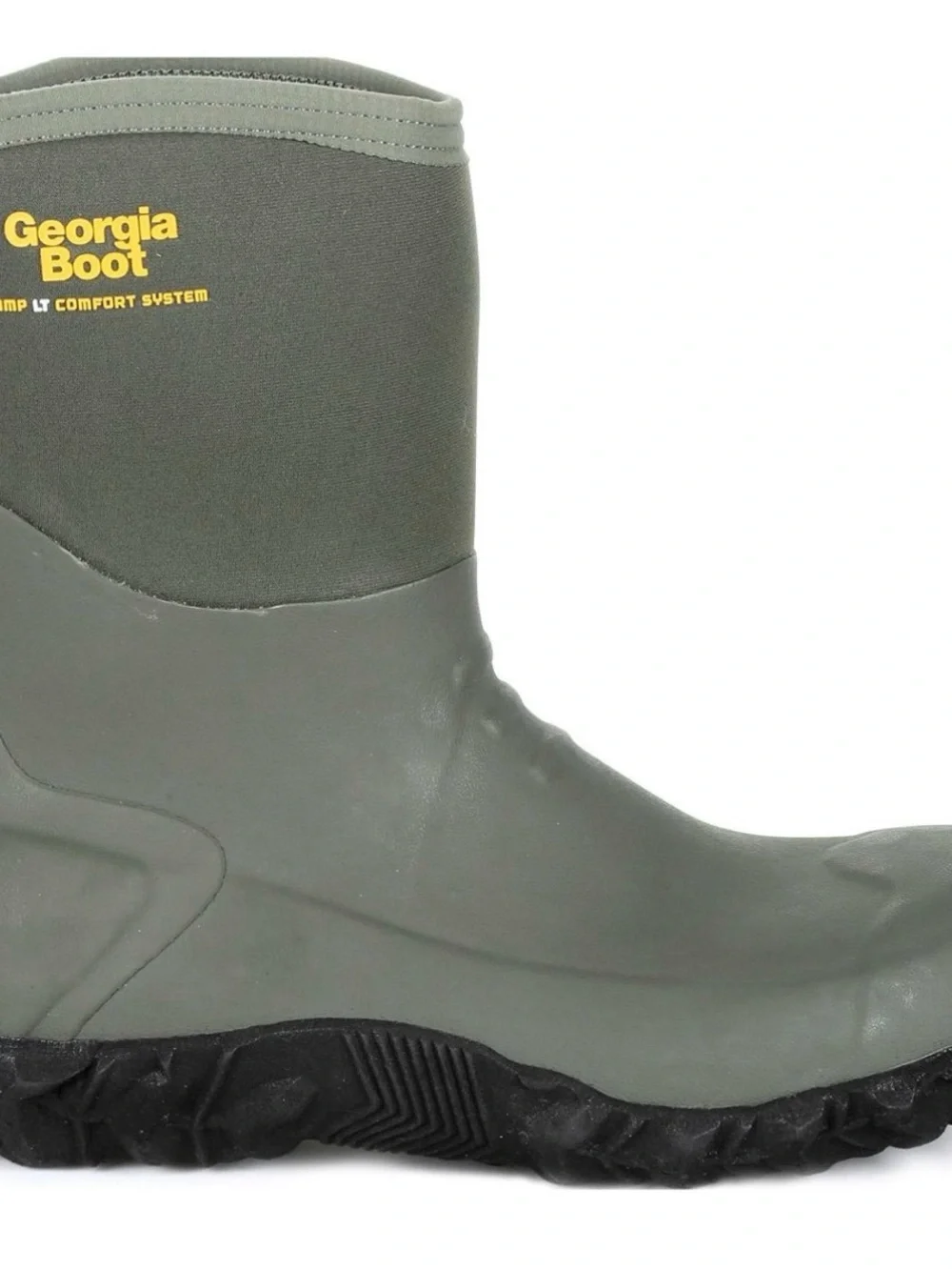 Georgia Boot Olive Green Neoprene Waterproof Slip-On Boot